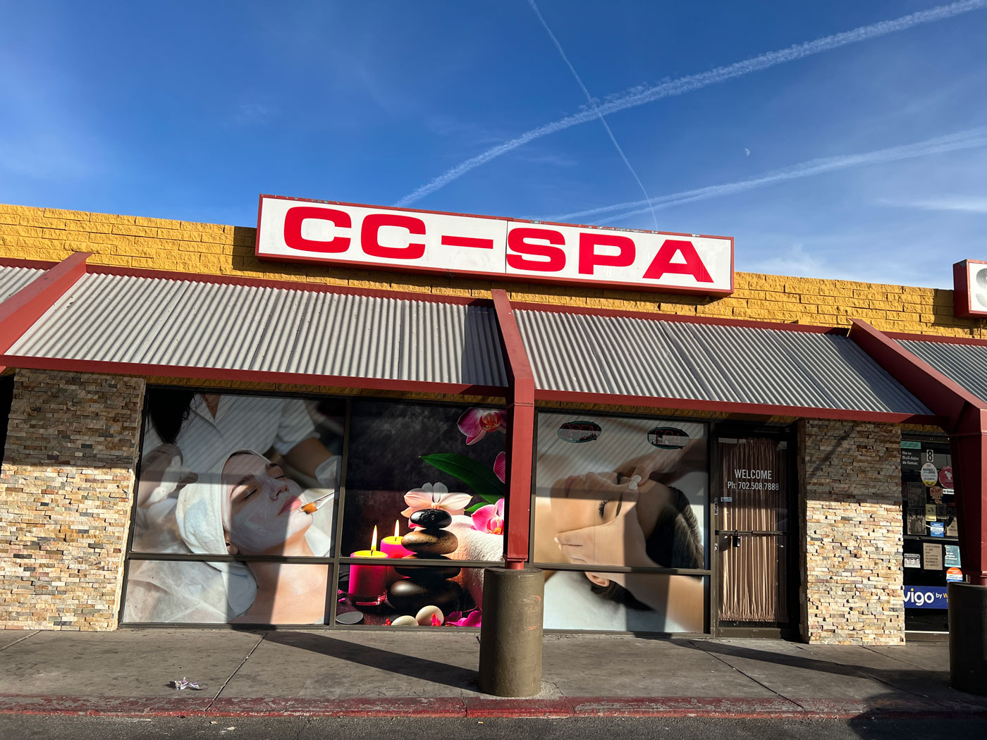 CC Spa massage room